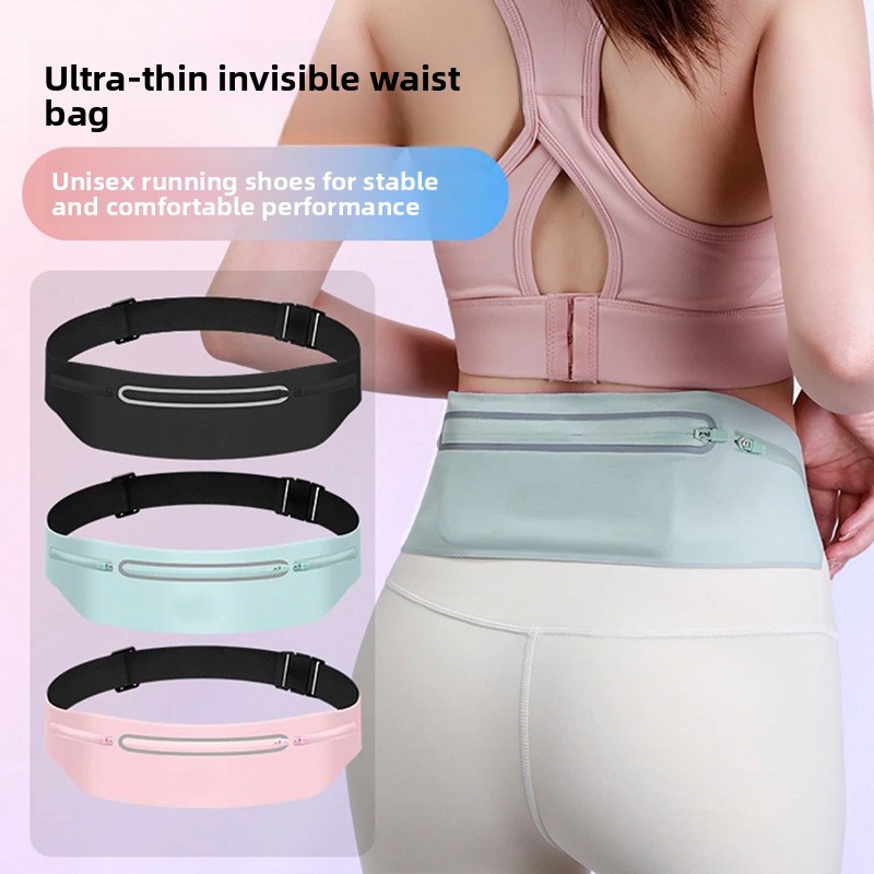 Running Gear To Hold Phone - 3 Pockets Reflective Running Belt Marathon