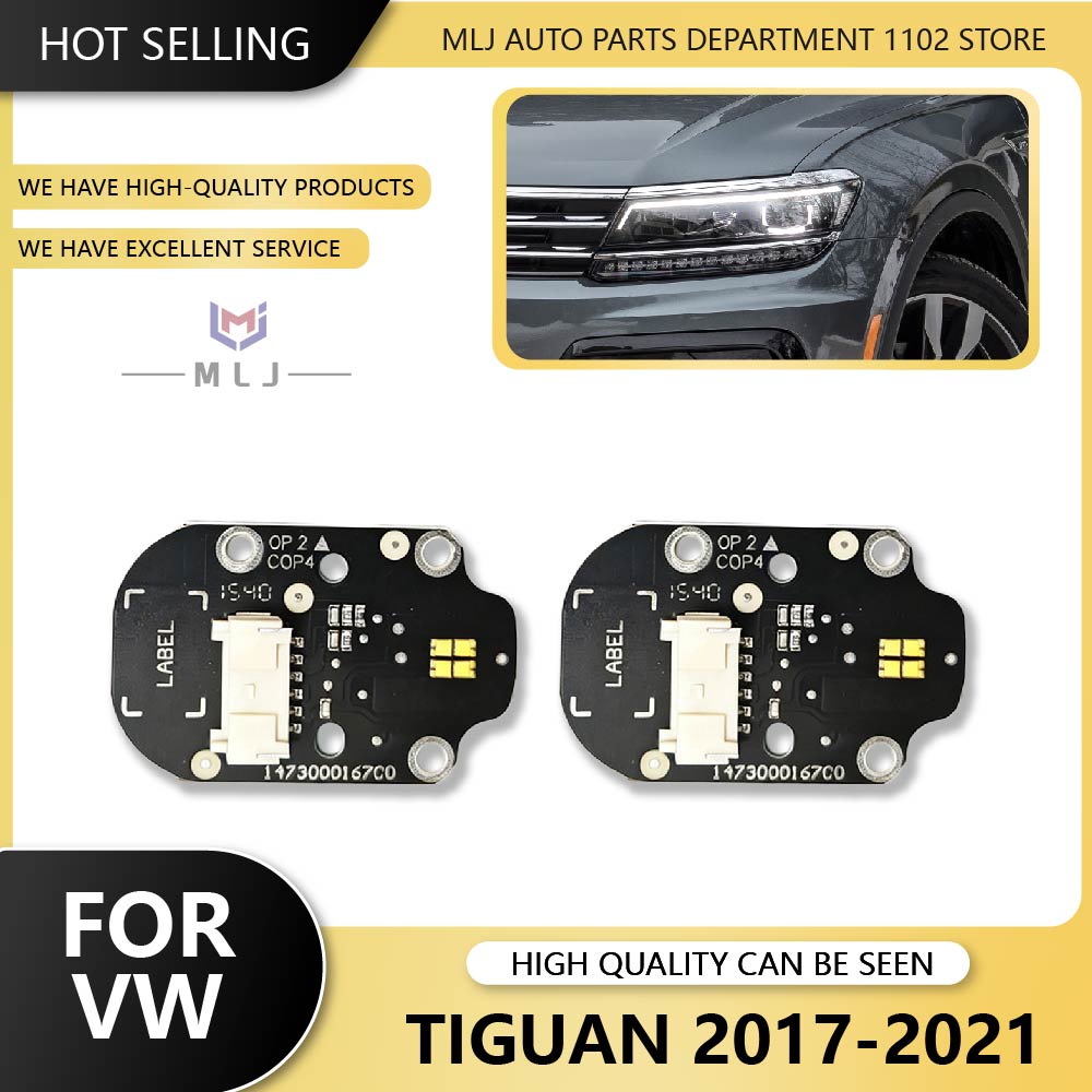 Running Headlamp Led - For 2017-2021 Volkswagen Tiguan L Headlight