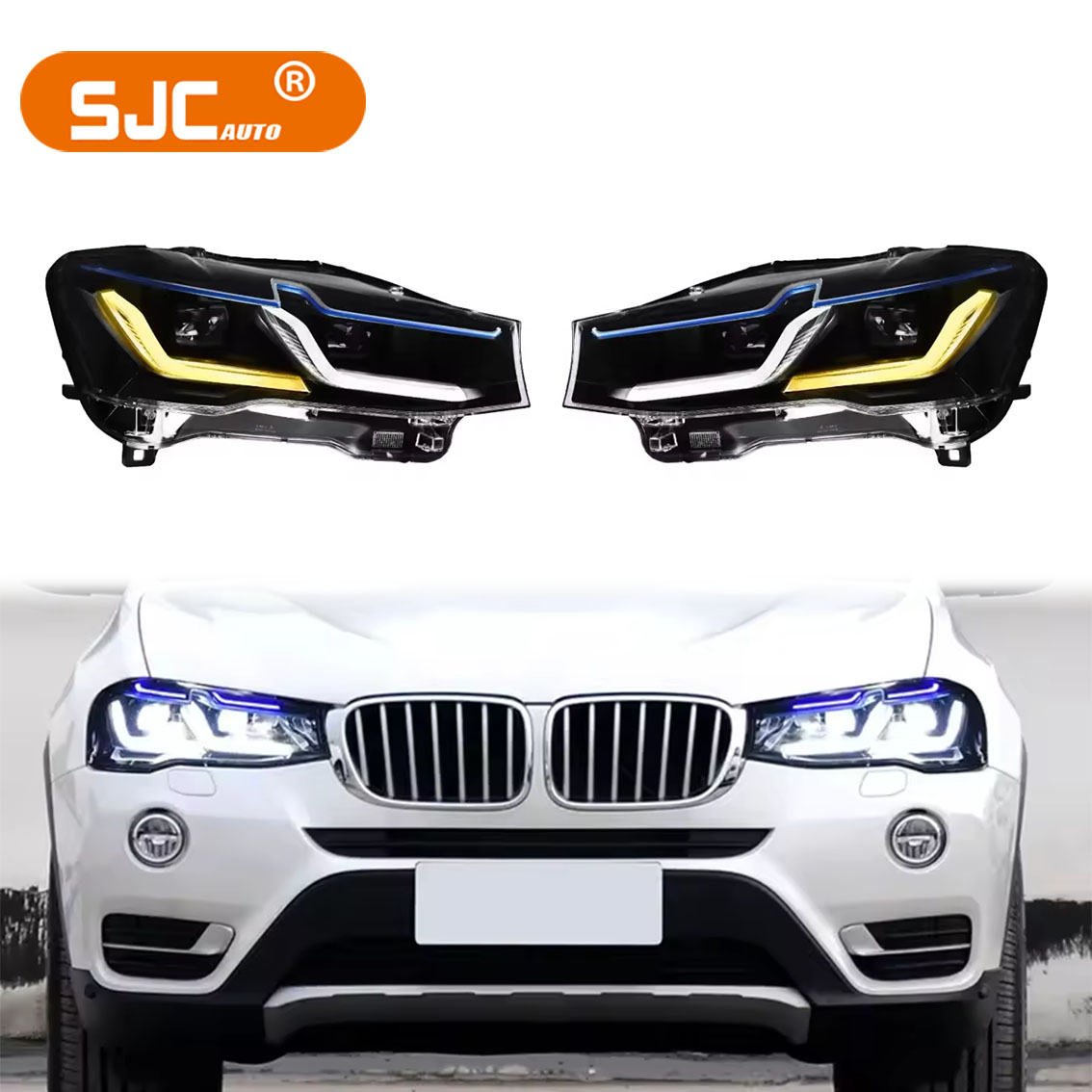 Running Headlamp Led - Auto Car Head Lights For BMW
