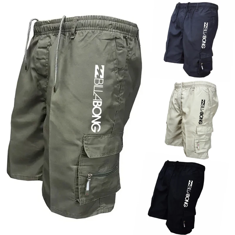 Running Gear Men - Men's Fashion Multi-Pocket Running Shorts Summer