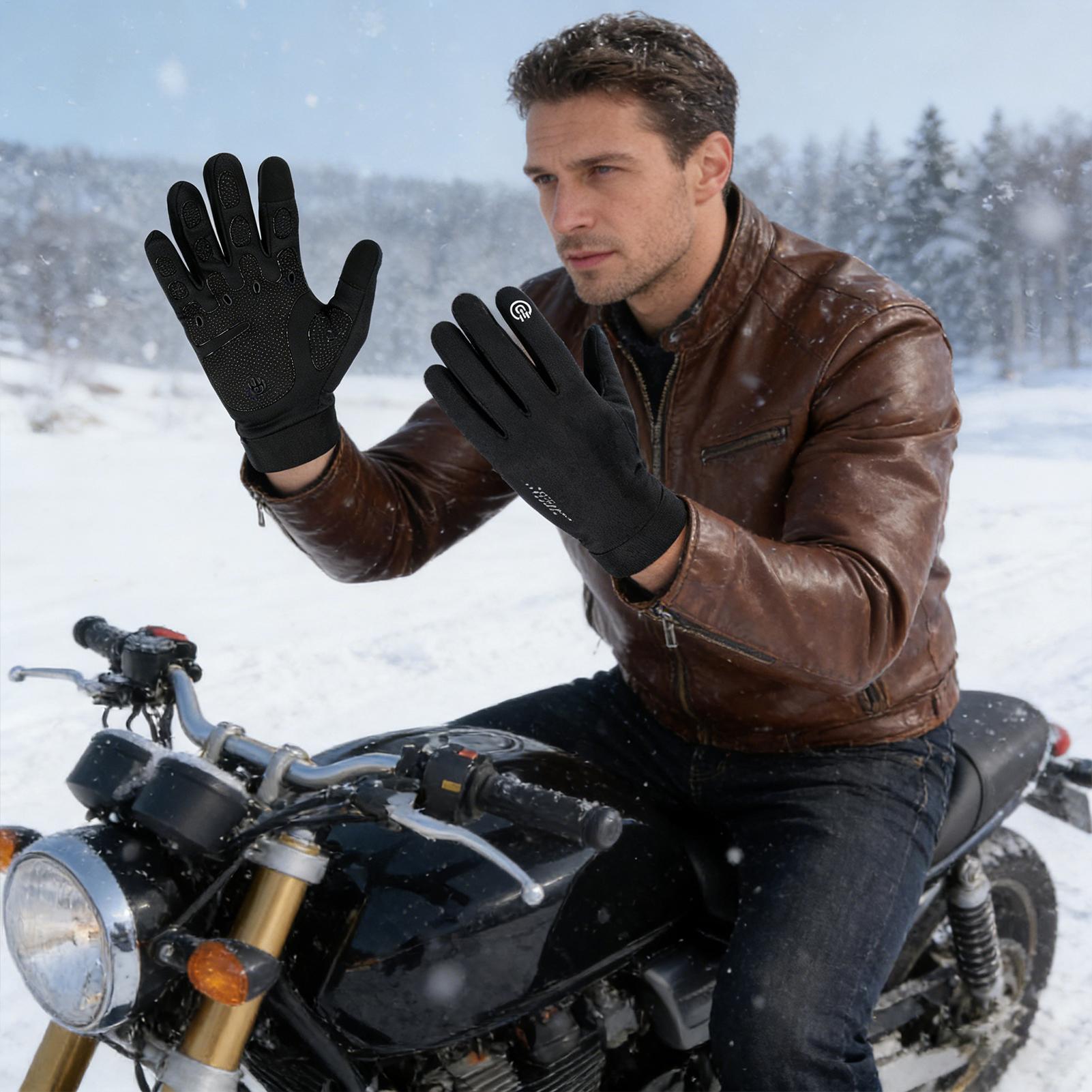 Running Gear In Snow - Full Finger Cold Weather Gear Winter