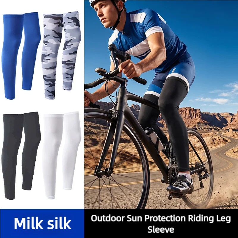 Compression Calf Sleeve - Cycling Leg Sleeves UV Protection Compression