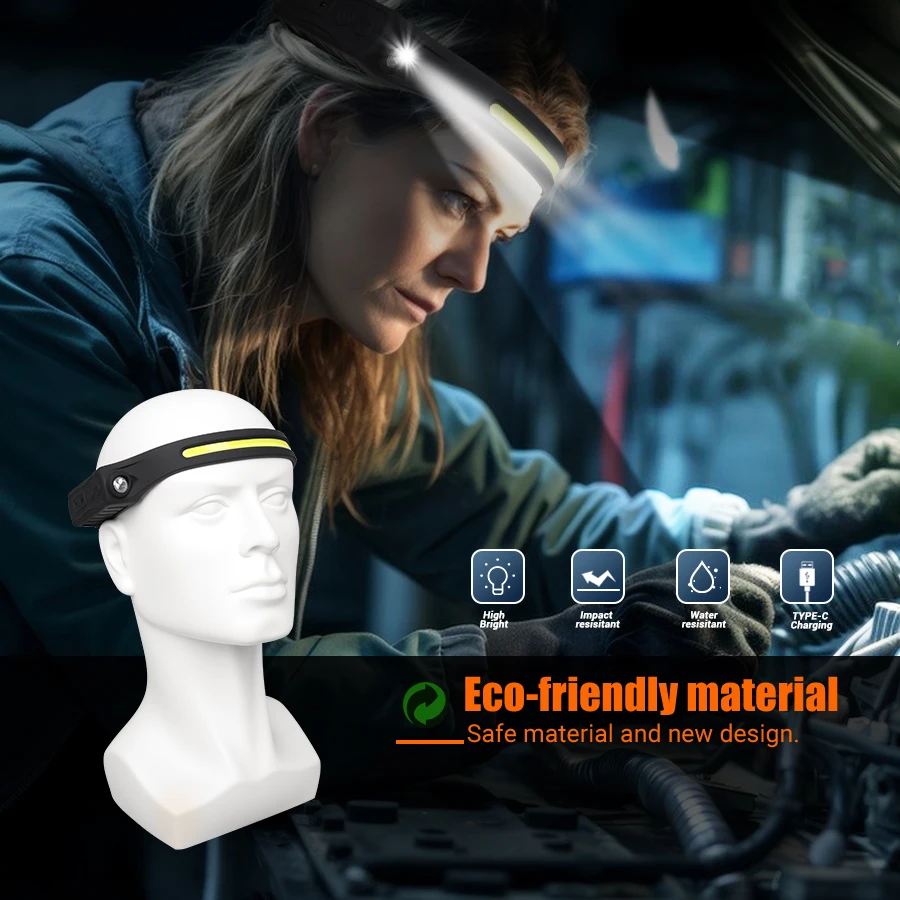 Rechargeable Headlight Motion  - Running Headlamp Led 评论和价格
