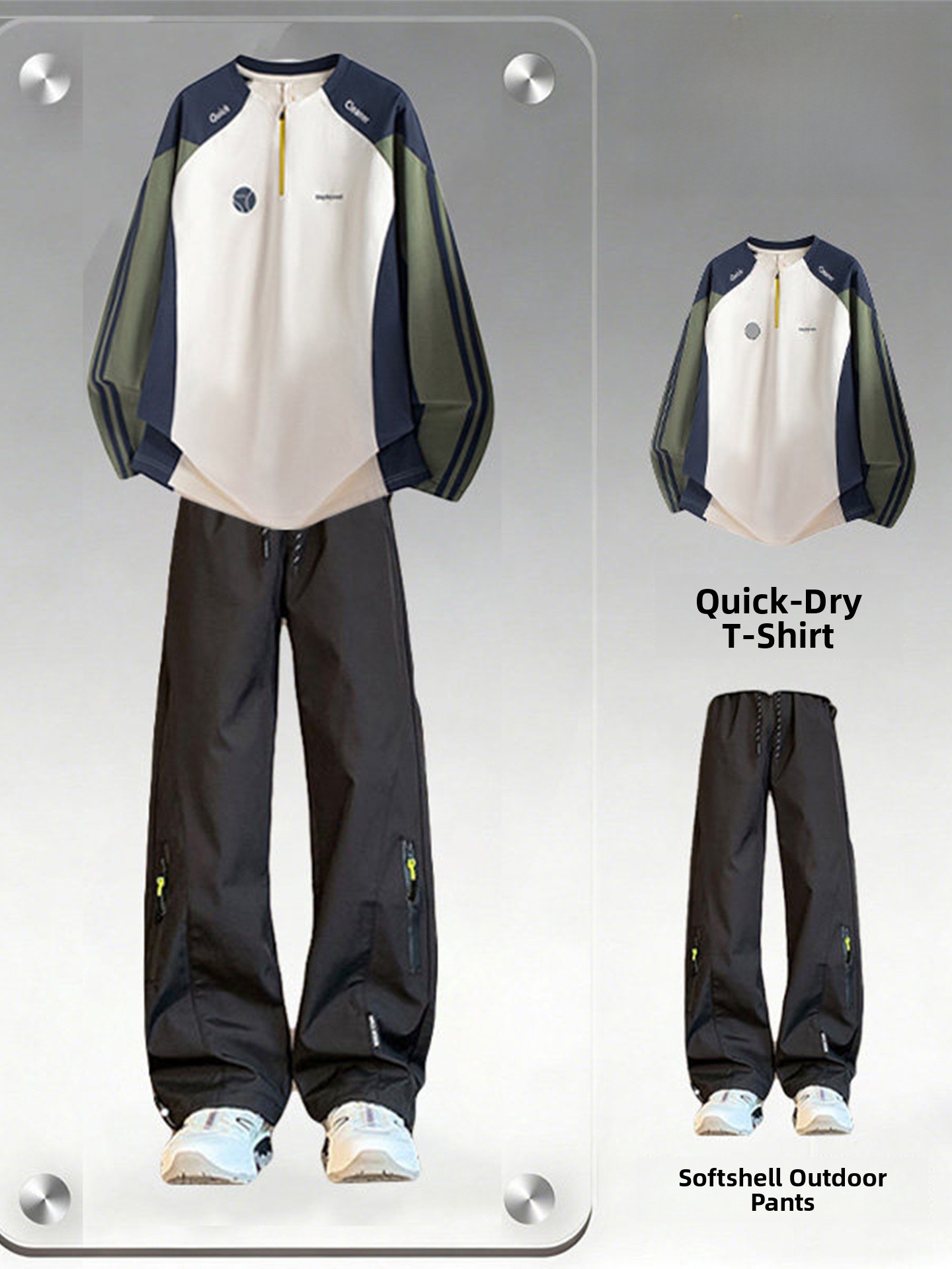 Outdoor Sports Cycling Suit Se - Running Gear Autumn 评论和价格