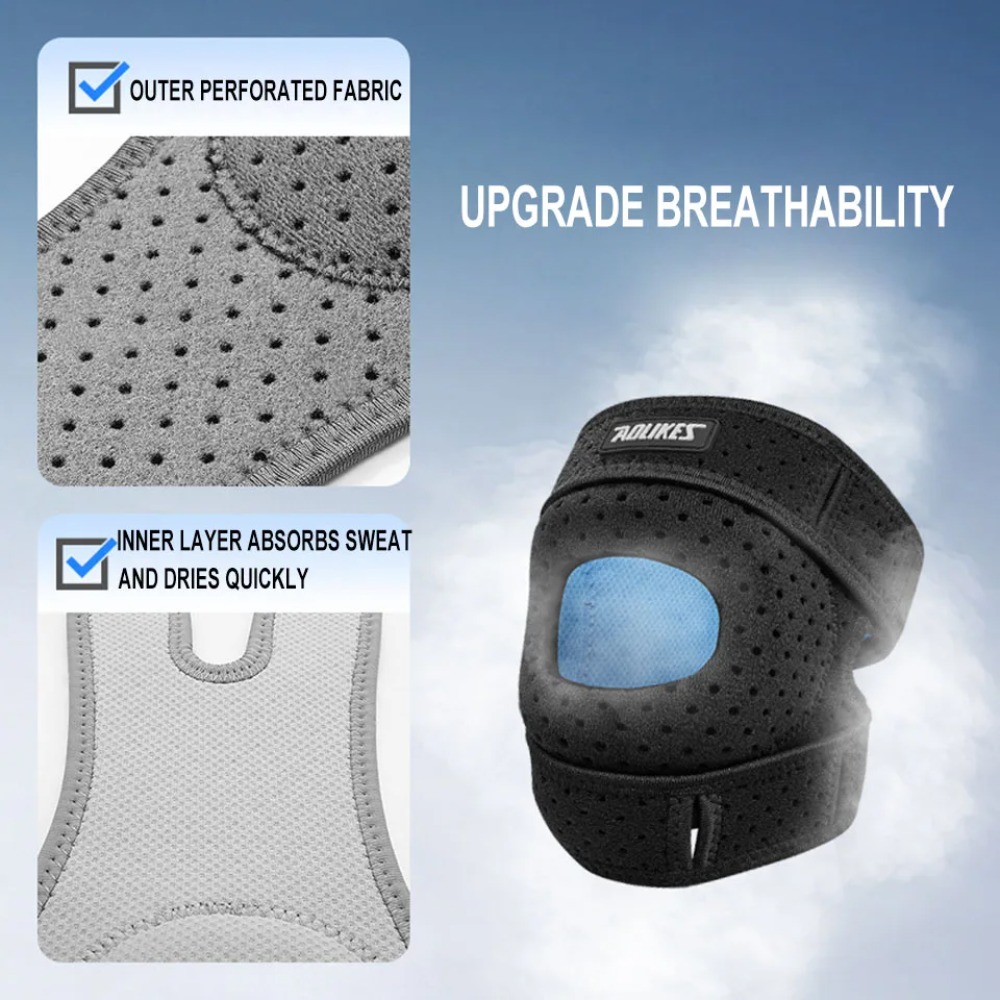 New 1PCS Patella Knee Brace Co - Compression Calf Sleeve 评论和价格