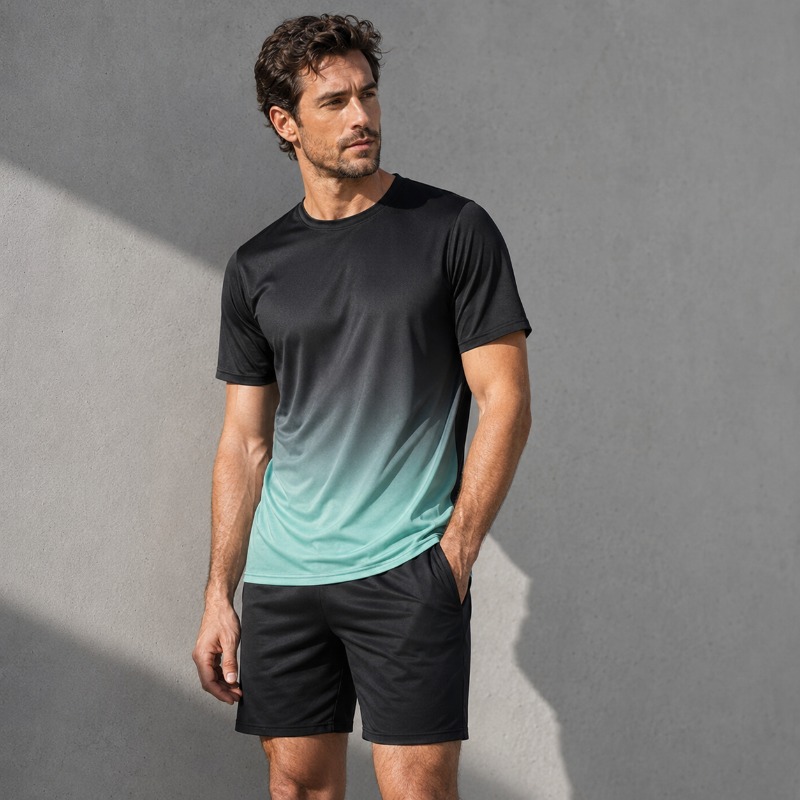 Men Quick Dry Sportswear Set 2 - Running Gear Men 评论和价格