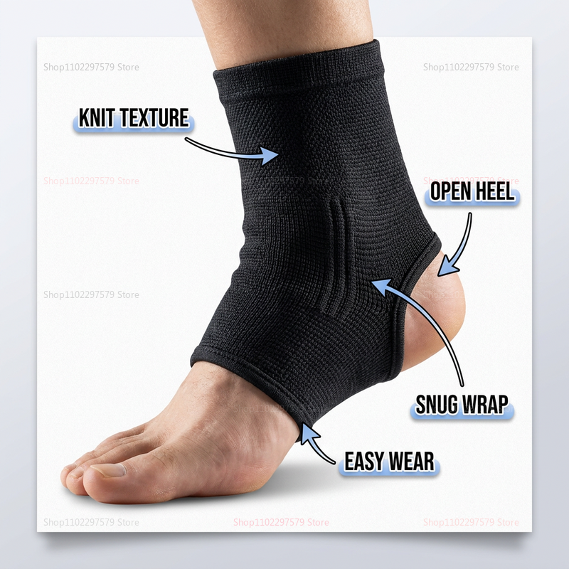 Unisex Ankle Support Compressi - Running Recovery Gear 评论和价格