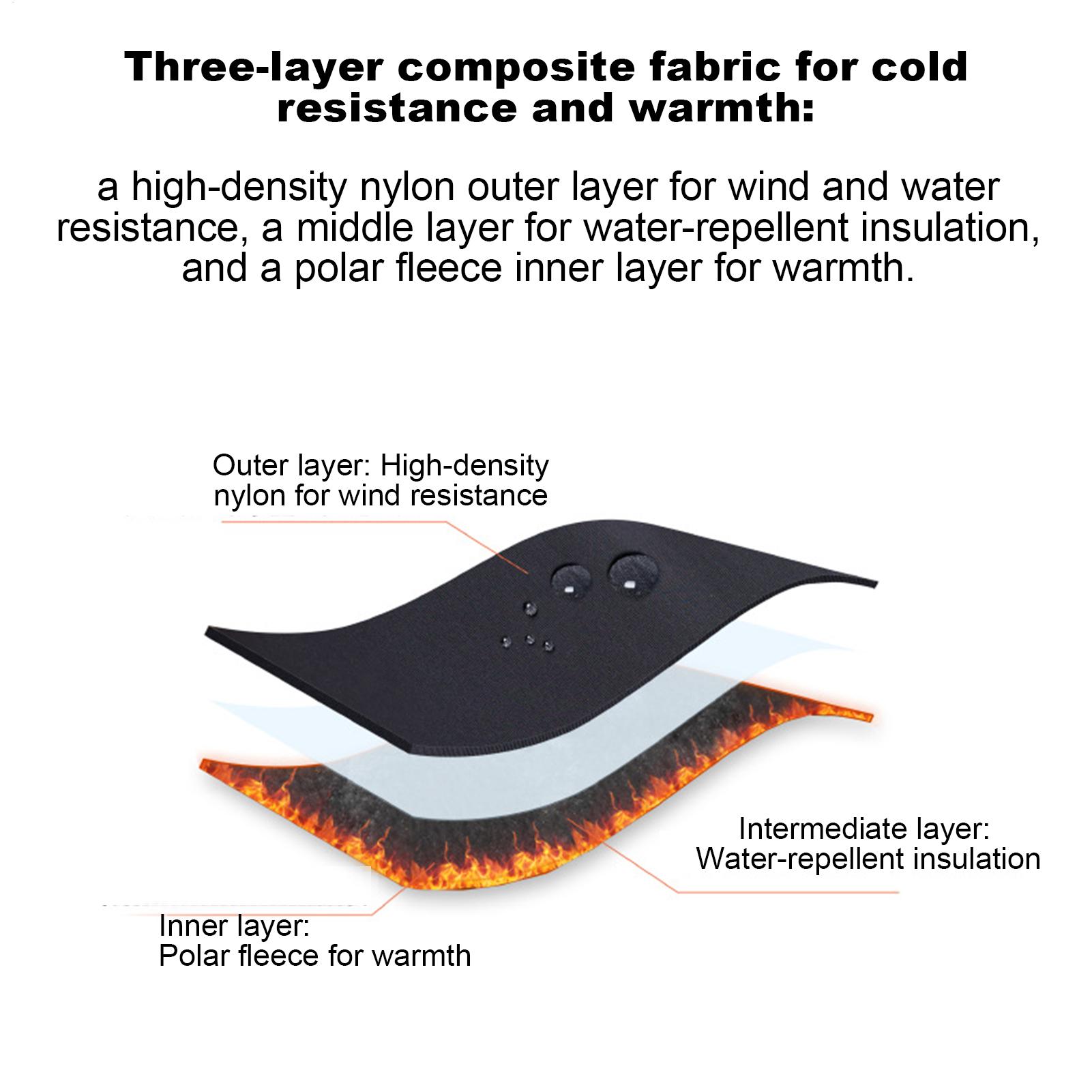 Warm Gloves Windproof Touchscr - Running Gear In Snow 评论和价格