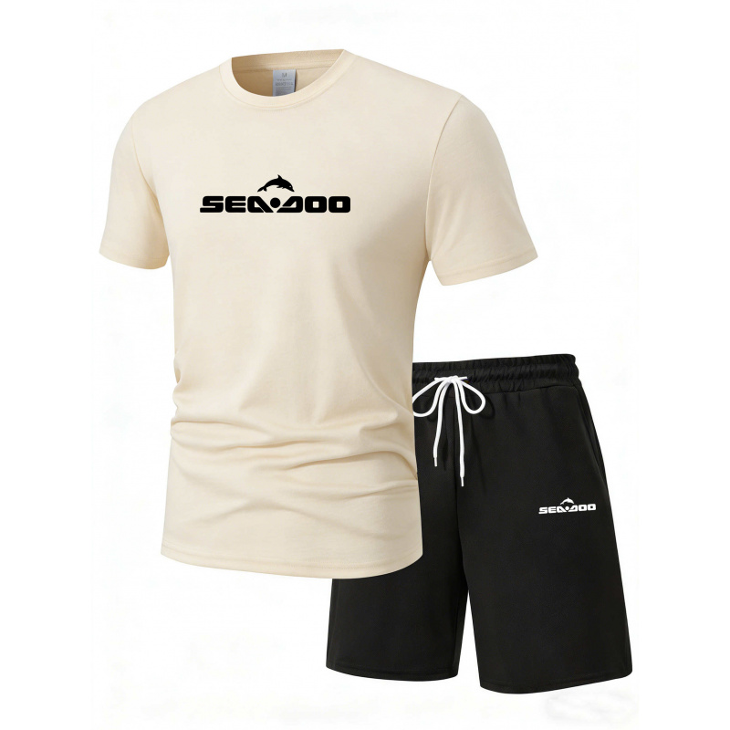 Sea Doo Seadoo Moto Printed Me - Running Gear Men 评论和价格