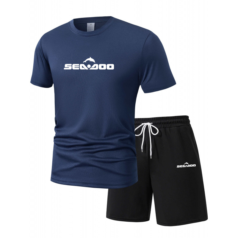 Sea Doo Seadoo Moto Printed Me - Running Gear Men 评论和价格
