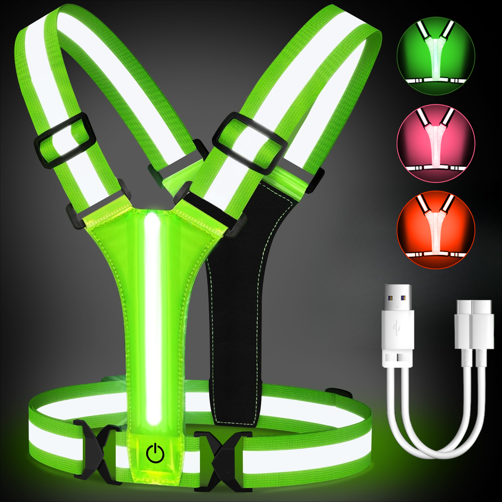 Outdoor Night Walking Safety V - Running Gear Autumn 评论和价格