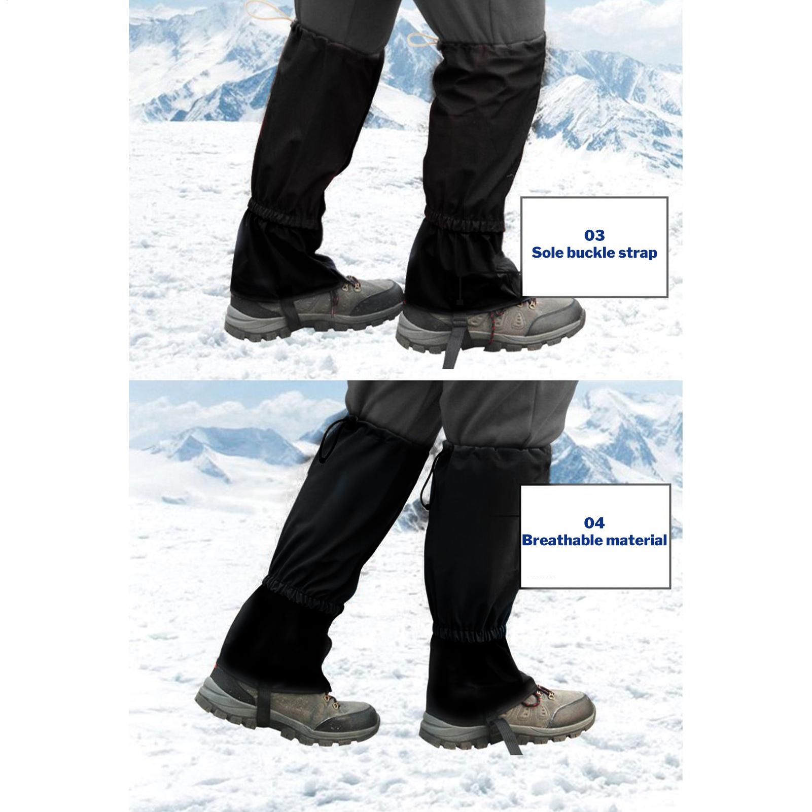 Boot Gaiters 2-Piece Outdoor S - Running Gear In Snow 评论和价格