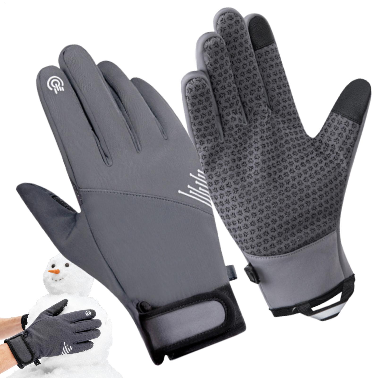 Winter Gloves Windproof Touchs - Running Gear In Snow 评论和价格