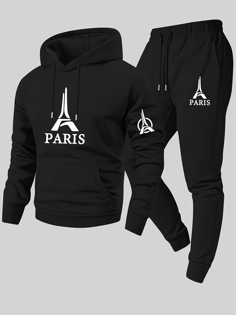 Paris Men's Urban Casual Two-P - Running Gear Autumn 评论和价格