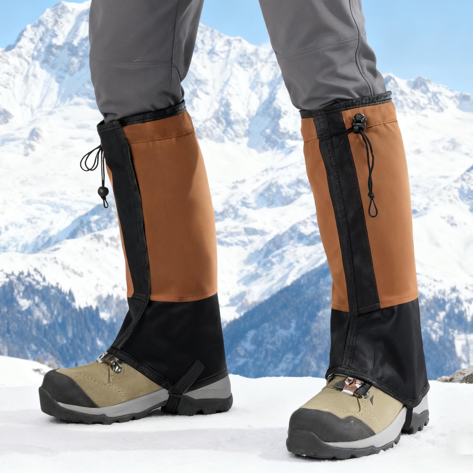 Waterproof Leg Gaiters for Hik - Running Gear In Snow 评论和价格