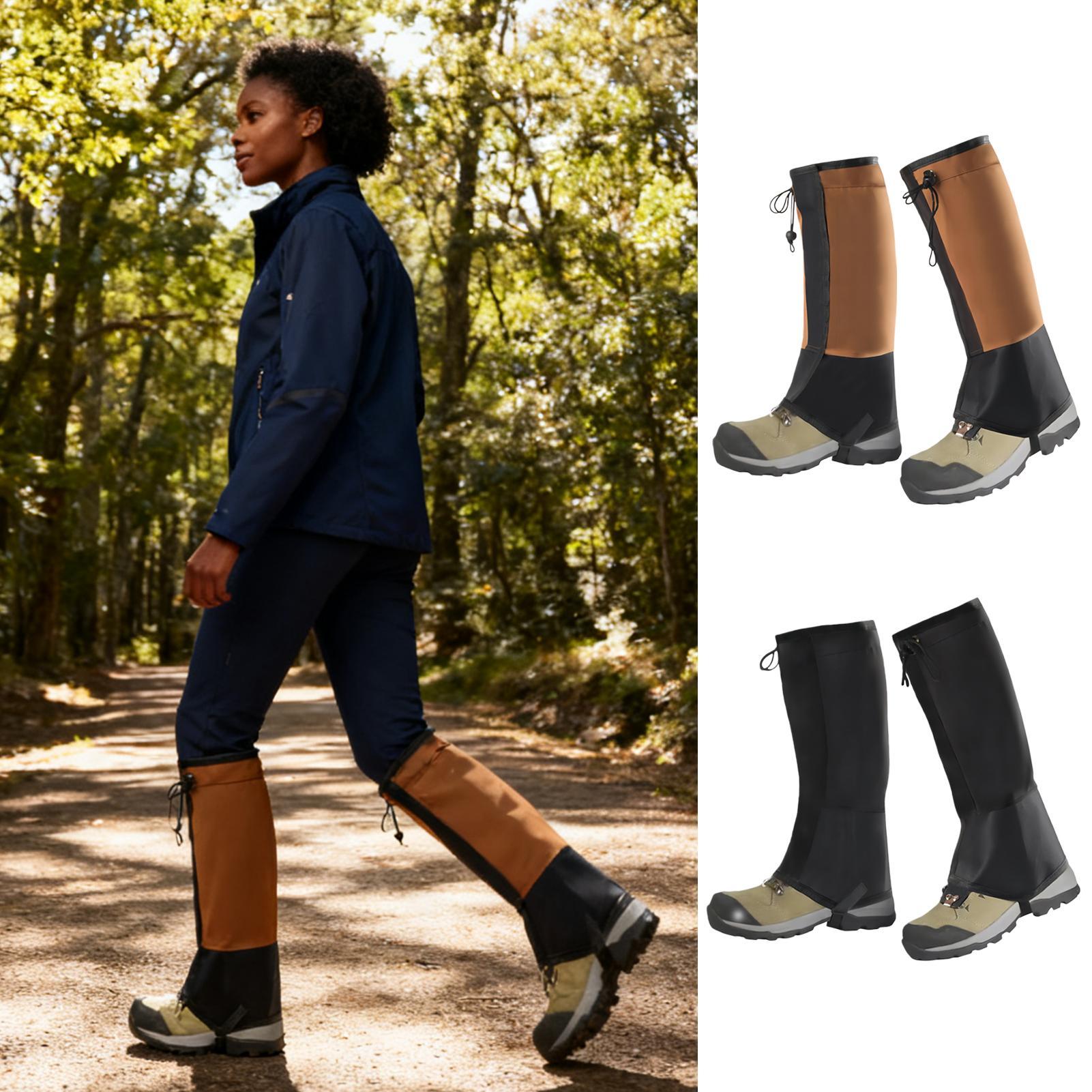 Waterproof Leg Gaiters for Hik - Running Gear In Snow 评论和价格