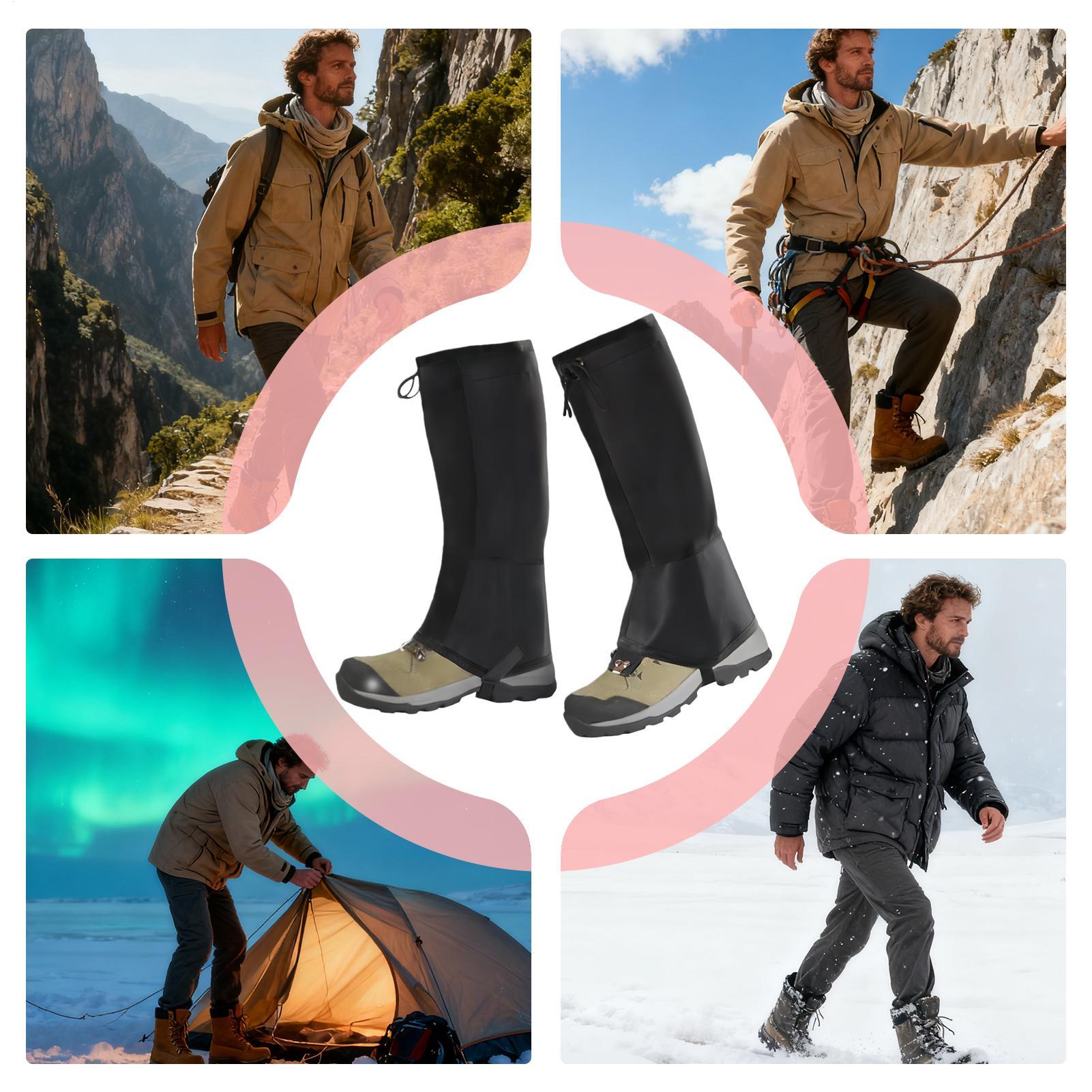 new Hiking Waterproof Leg Gait - Running Gear In Snow 评论和价格