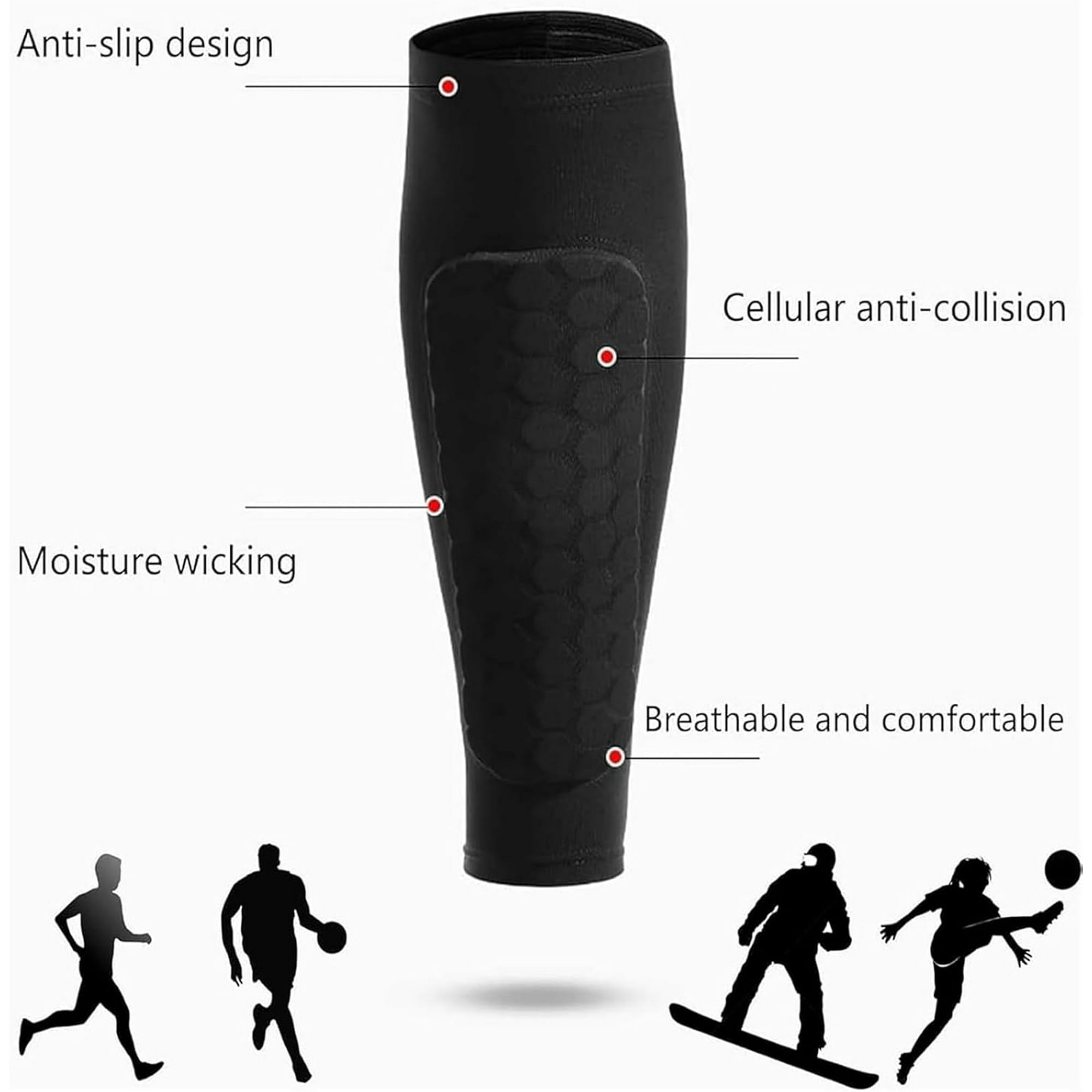 Soccer Shin Guards Shin Guard  - Compression Calf Sleeve 评论和价格