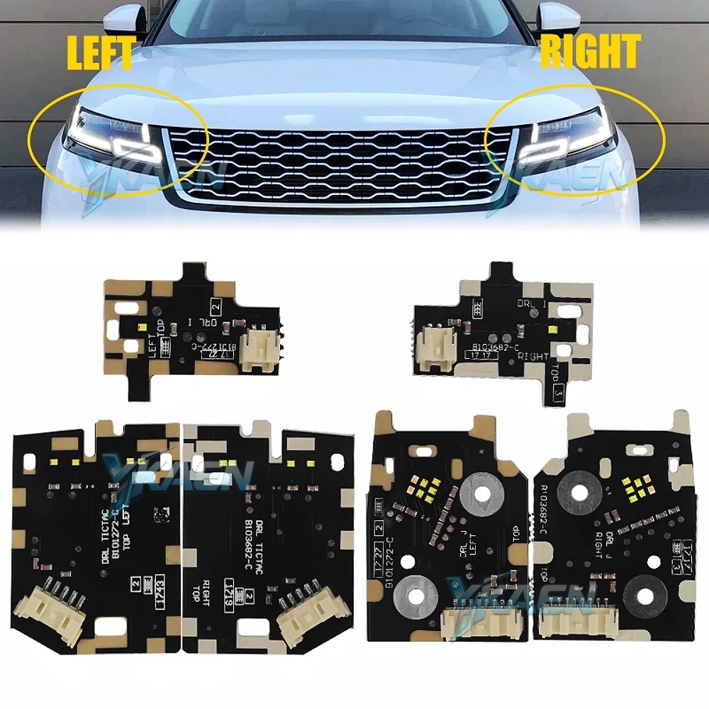 B101672-C White DRL Boards Day - Running Headlamp Led 评论和价格