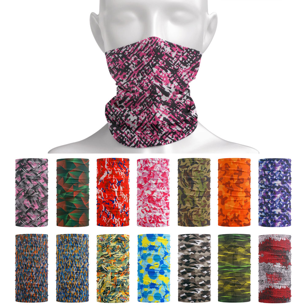 Camo Hunting Neck Gaiter Hikin - Running Gear Headband 评论和价格