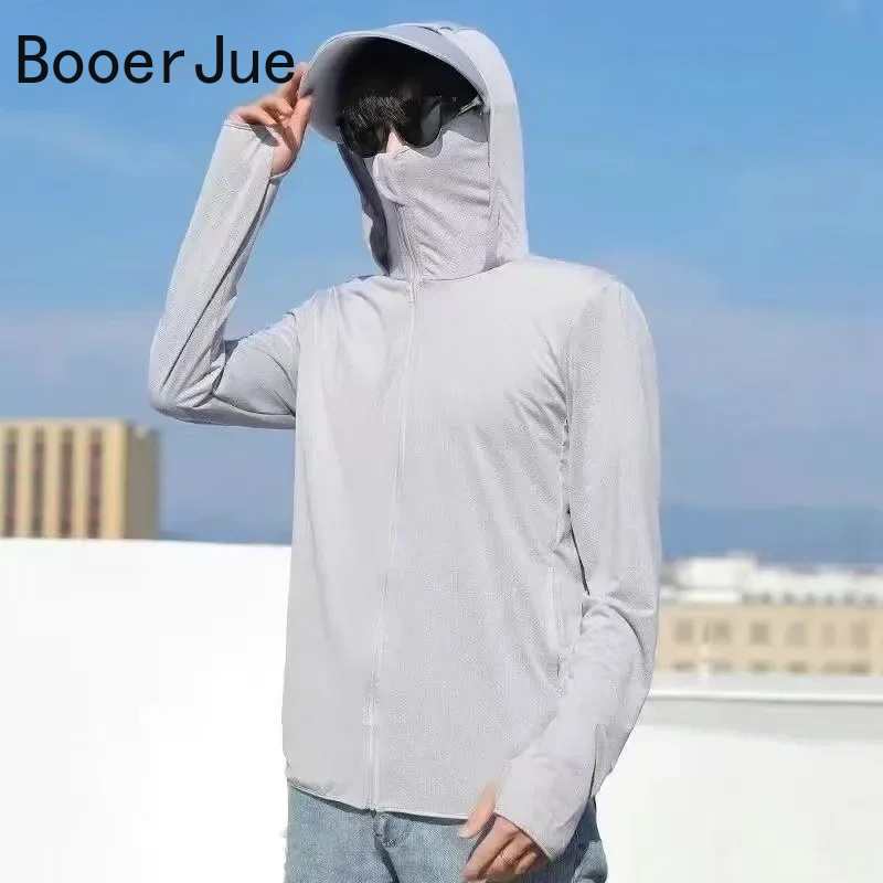 UPF50+ Men's Sun Protection Th - Running Gear Men 评论和价格