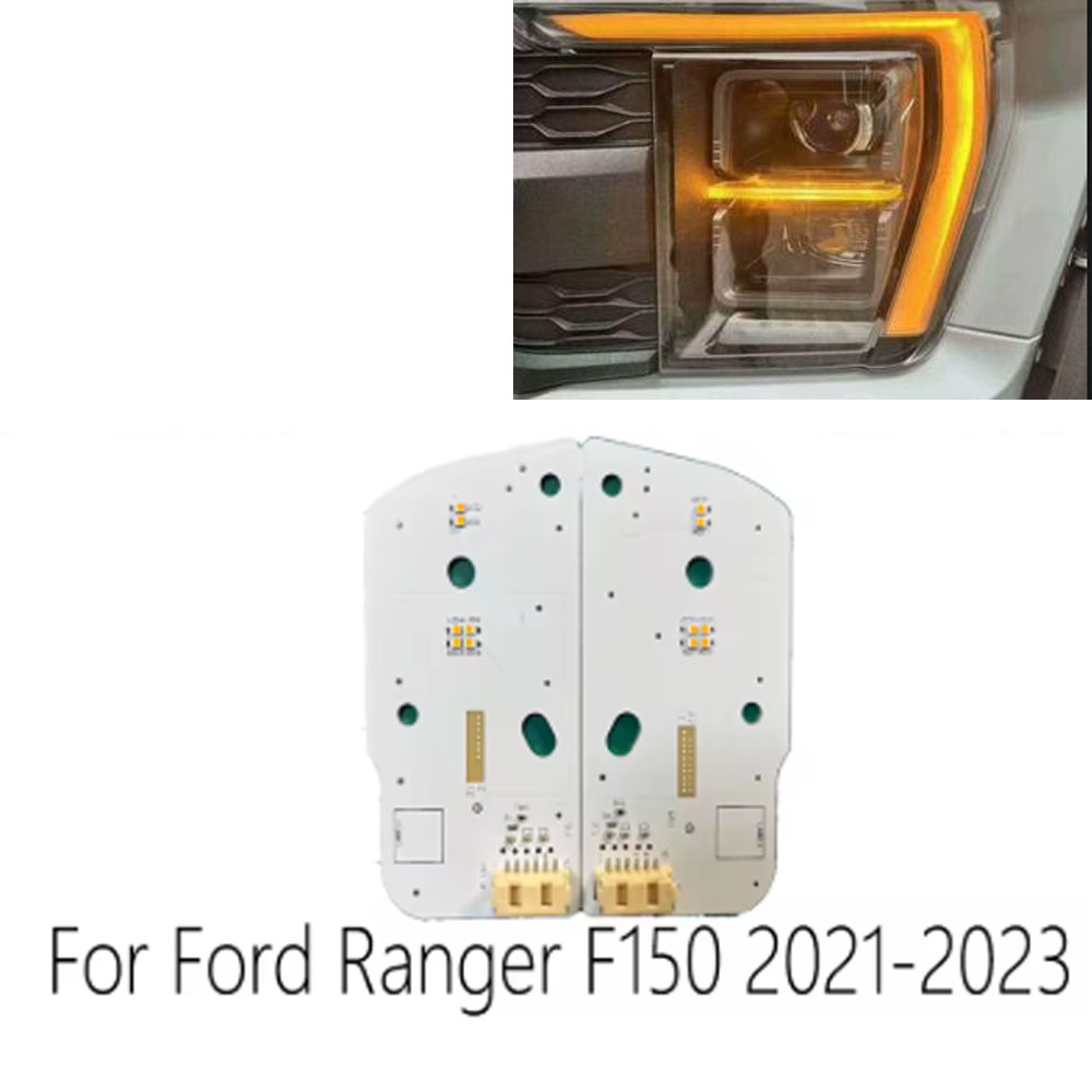 Amber WHite DRL LED Boards for - Running Headlamp Led 评论和价格