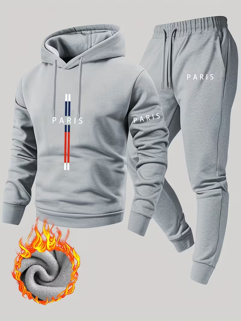Men's Urban Casual Two-Piece S - Running Gear Autumn 评论和价格