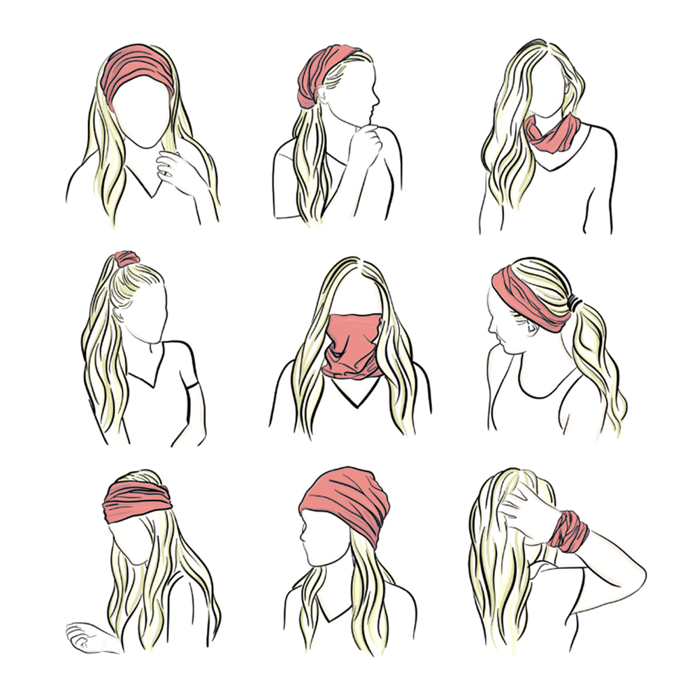 Purple Balaclava Women Running - Running Gear Headband 评论和价格