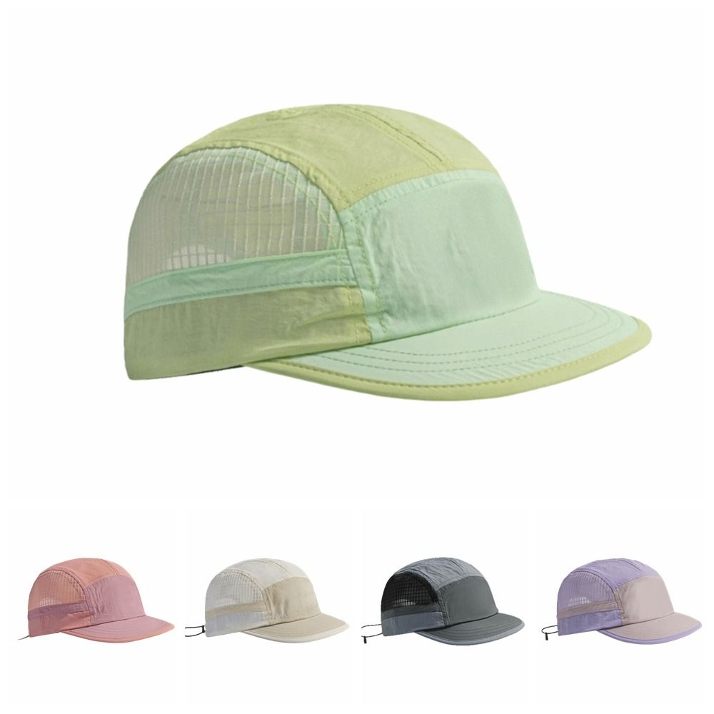 Color-Blocked Quick-drying Bas - Running Cap Mesh 评论和价格