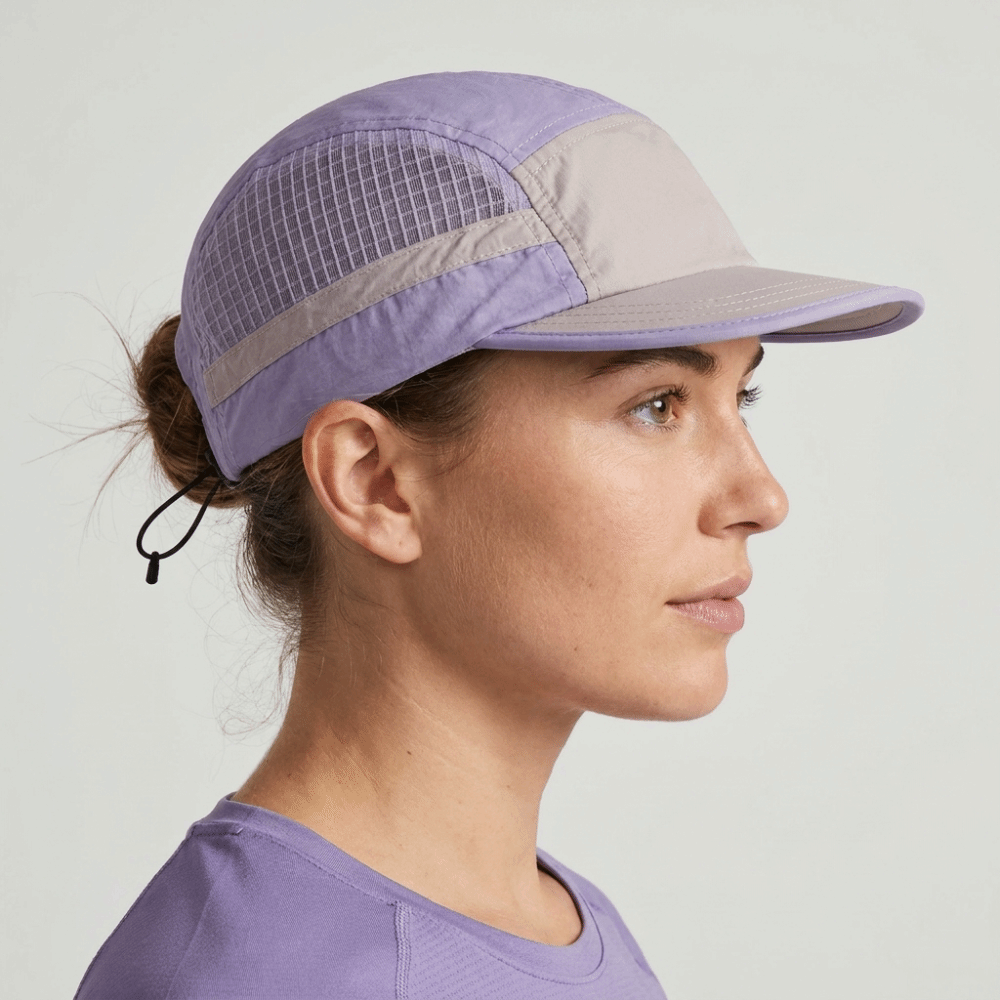 Color-Blocked Quick-drying Bas - Running Cap Mesh 评论和价格