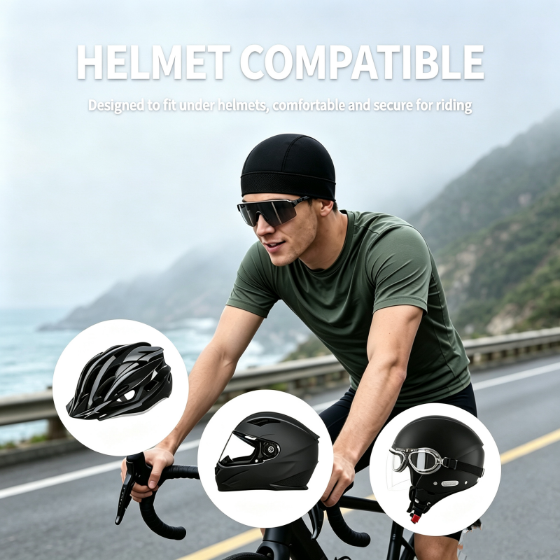 Cycling Under Helmet Inner Cap - Running Cap Mesh 评论和价格