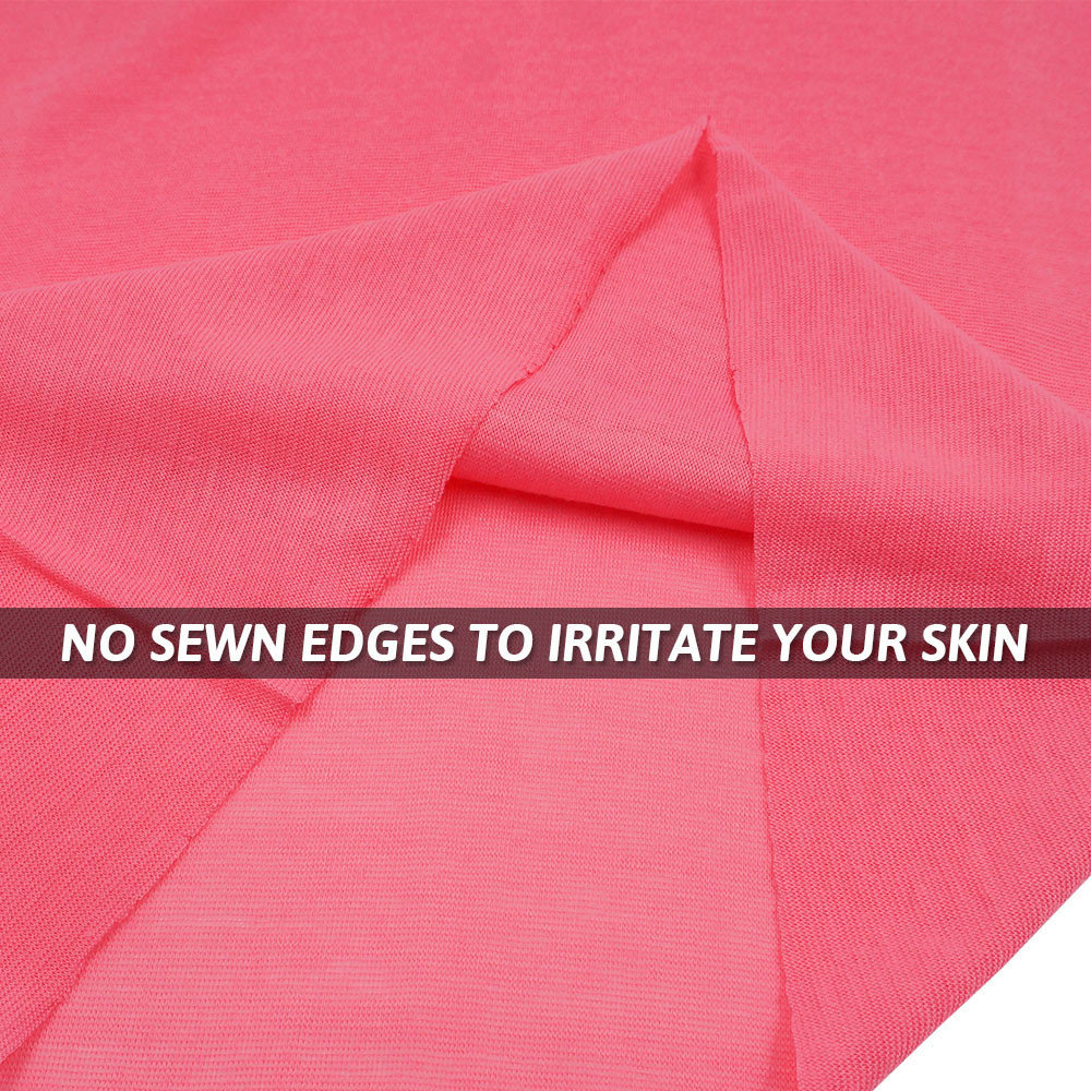 Pink Seamless Outdoor Bandana  - Running Gear Headband 评论和价格
