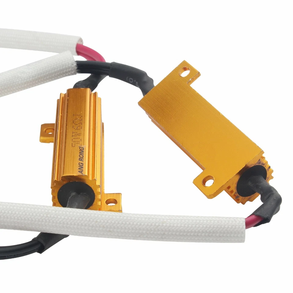 2x H11 H8 Load Resistors Wirin - Running Headlamp Led 评论和价格
