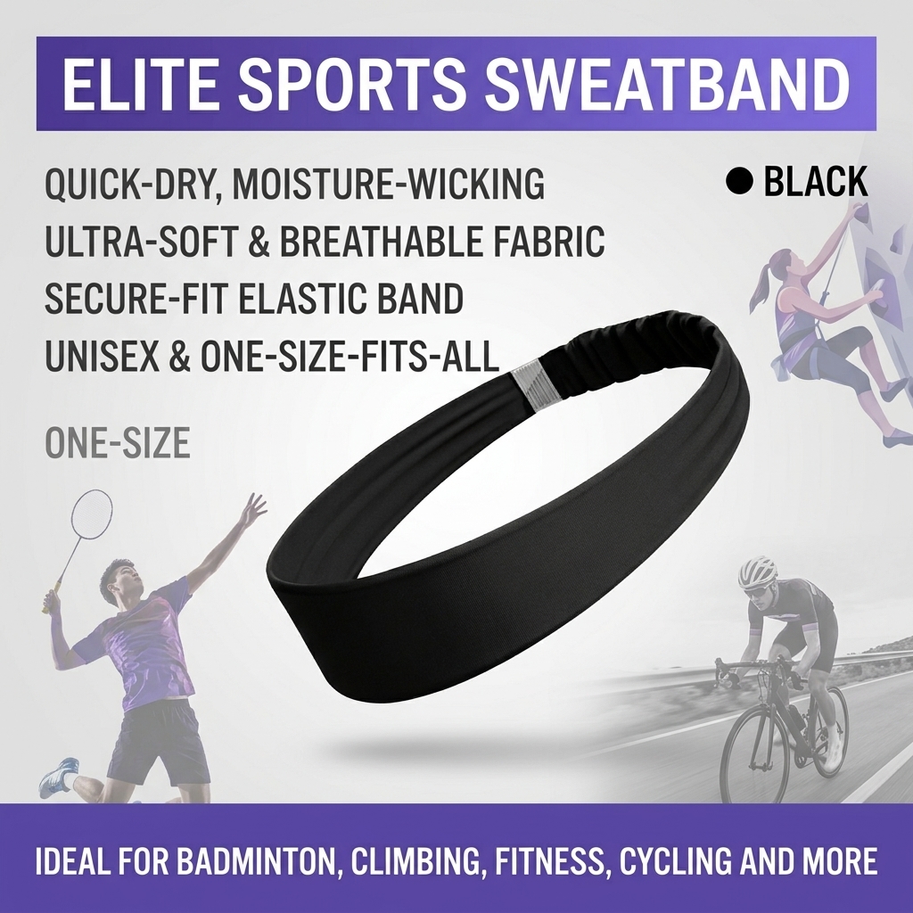 Breathable Sports Headband Moi - Running Gear Headband 评论和价格