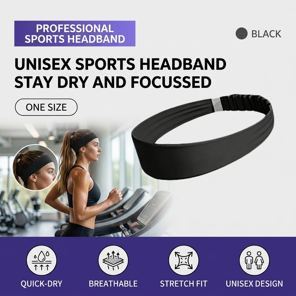 Breathable Sports Headband Moi - Running Gear Headband 评论和价格
