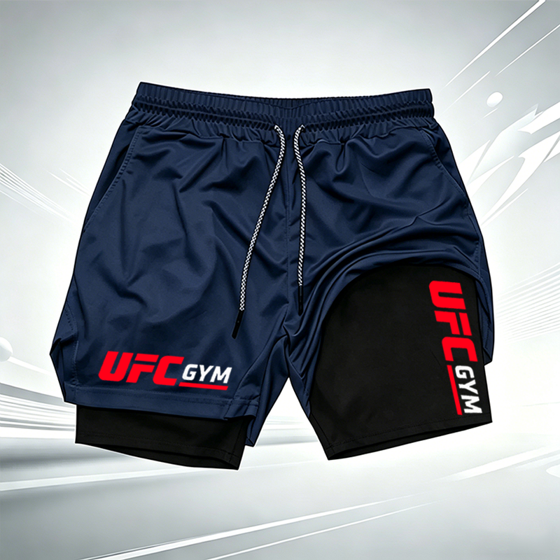 Summer men's printed UFC GYM 2 - Running Gear Men 评论和价格