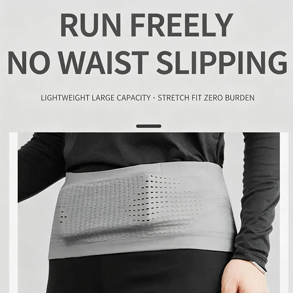 Running Waist Bag, High Elasti - Running Gear To Hold Phone 评论和价格