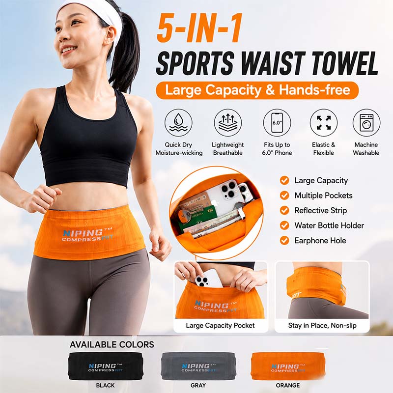 Running Waistband Invisible An - Running Gear To Hold Phone 评论和价格