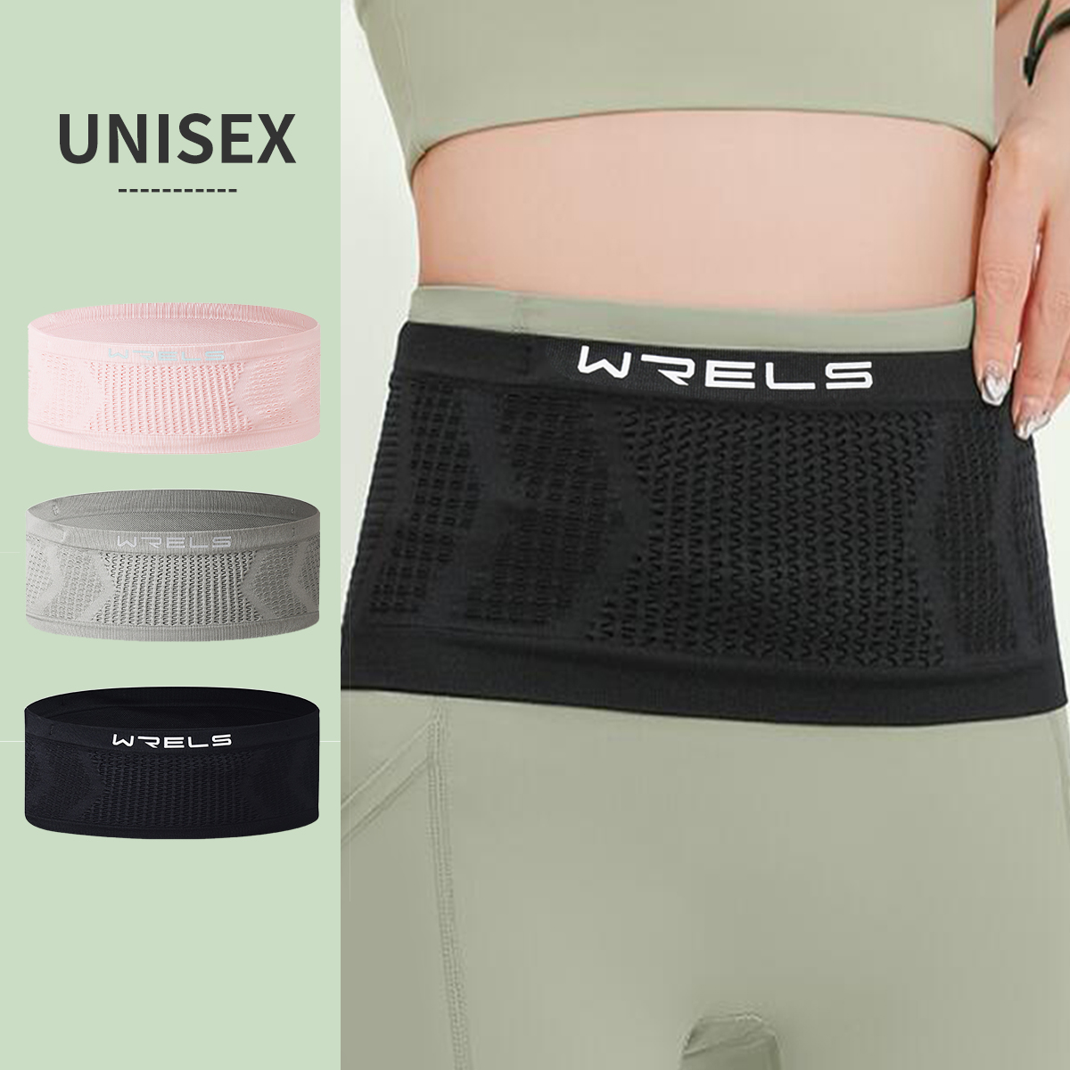 WRELS Invisible Waist Bag Ligh - Running Gear To Hold Phone 评论和价格