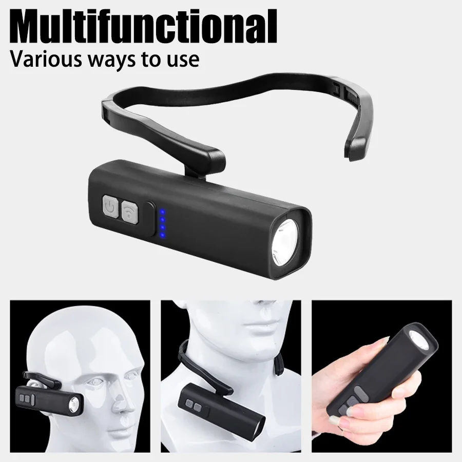 Rechargeable Ear Clip Headlamp - Running Headlamp Led 评论和价格