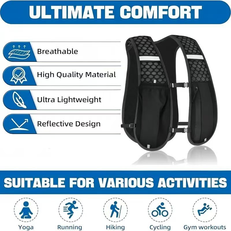 Hydration Backpack Vest for Ru - Running Gear Autumn 评论和价格