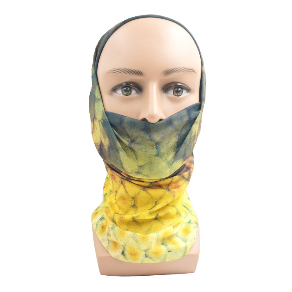 Fish Scales Pattern Neck Gaite - Running Gear Headband 评论和价格
