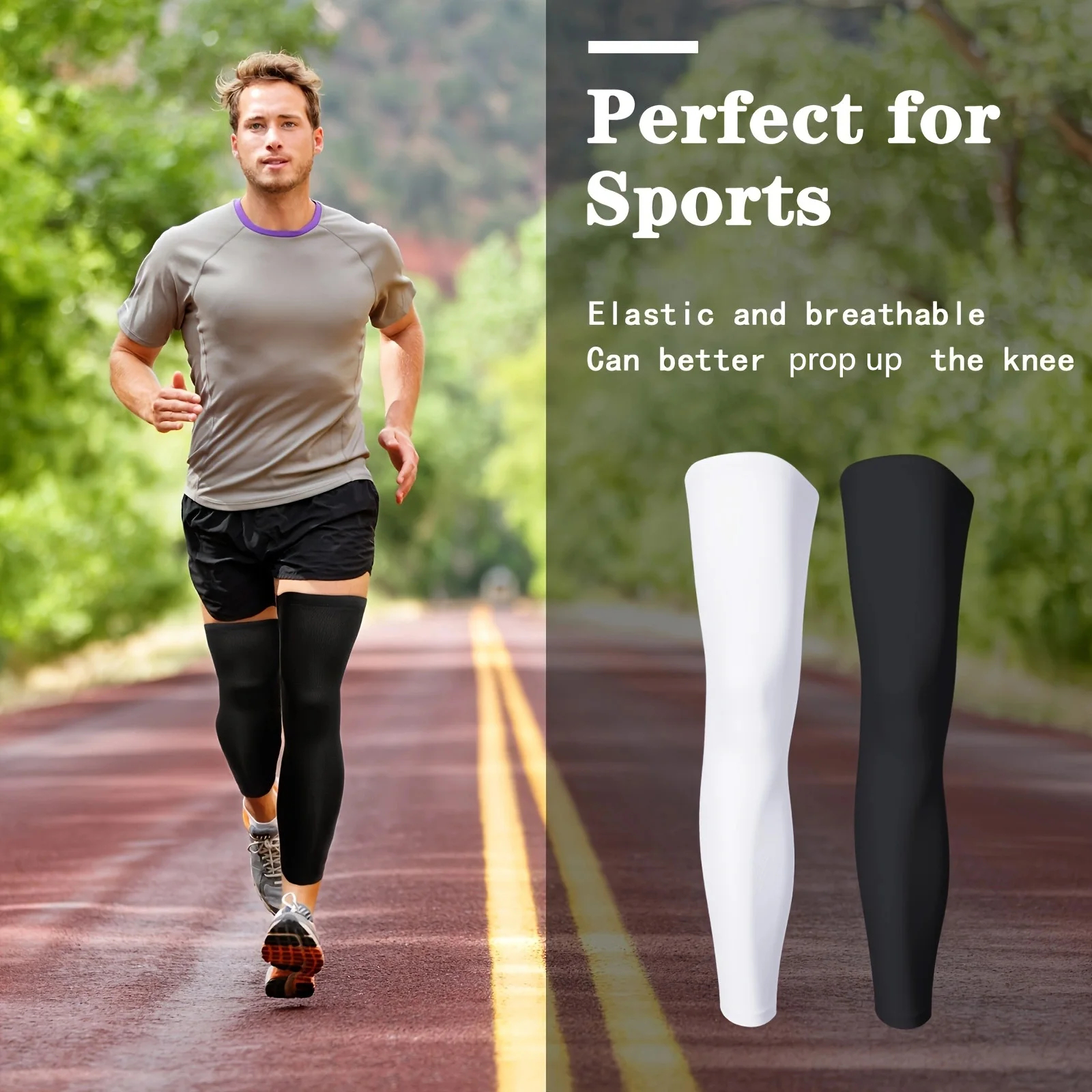 Cycling Leg Sleeves UV Protect - Compression Calf Sleeve 评论和价格