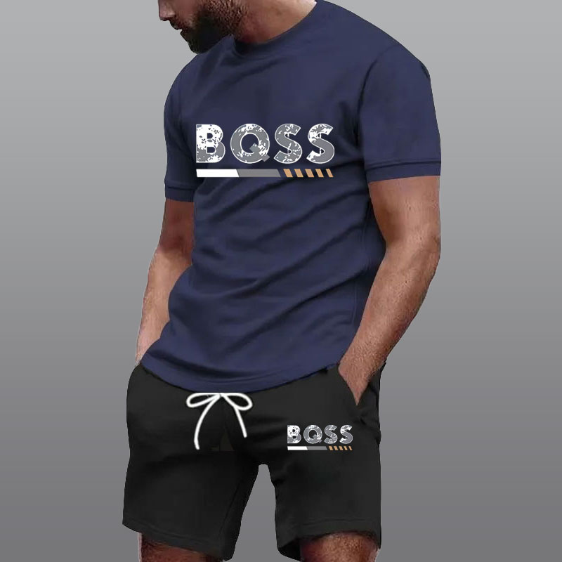 Summer Sportswear Men's Suit F - Running Gear Men 评论和价格